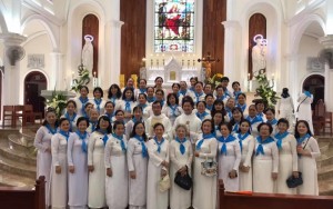 Giáo hạt Gia Định: Hội Các Bà Mẹ Công Giáo hành hương kính Lòng Thương Xót Chúa ngày 6-6-2020