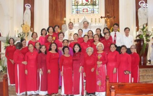 Thánh lễ Tạ ơn của Cộng đoàn Lòng Thương Xót Chúa hạt Gia Định tại Giáo xứ Thị Nghè ngày 12-6-2020