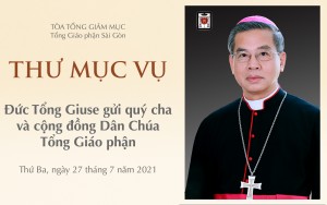 Thư mục vụ ngày 27-7-2021